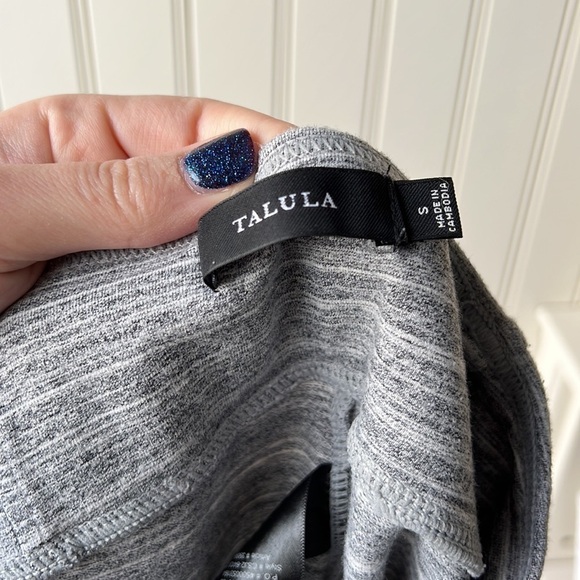 Aritizia TALULA Grey Heathered Leggings Size Small - Picture 2 of 9